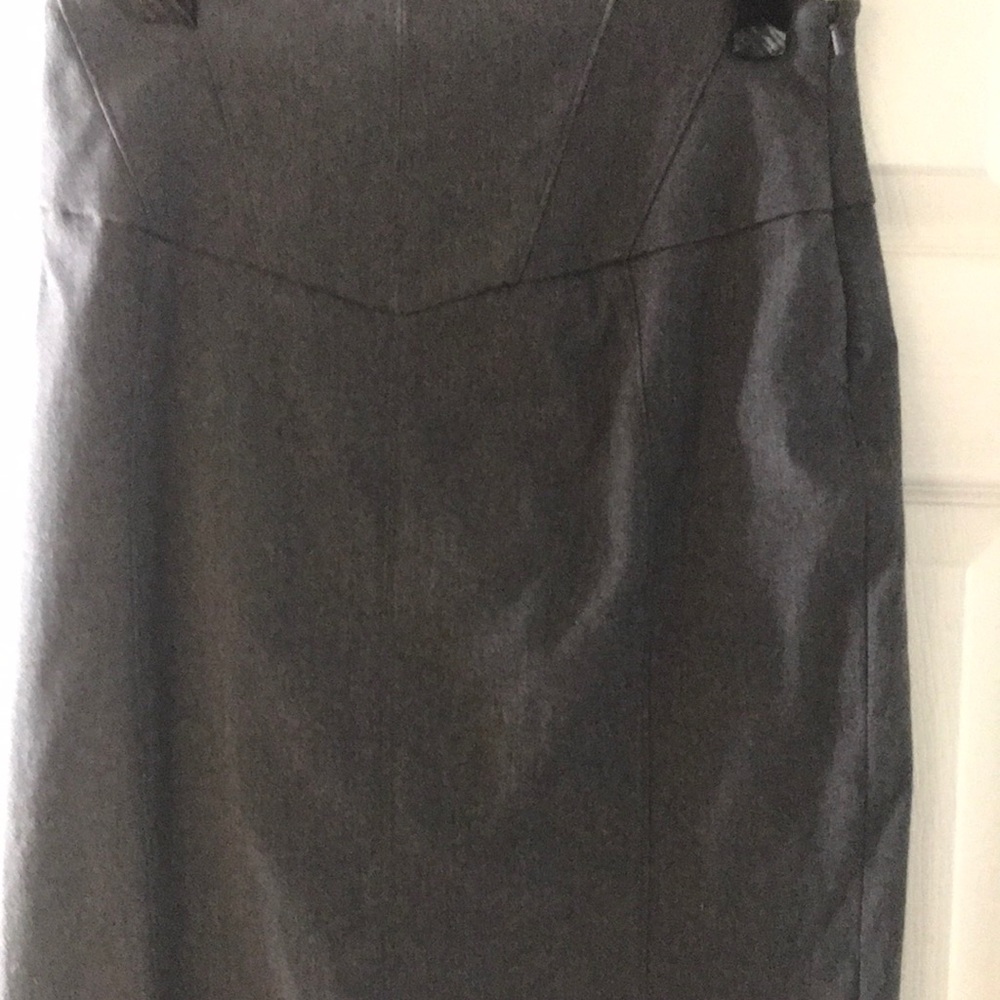 Express Gray Dress Skirt size 6